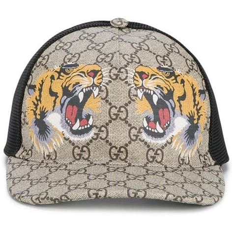 gucci tiger cap replica|gucci tiger baseball cap brown.